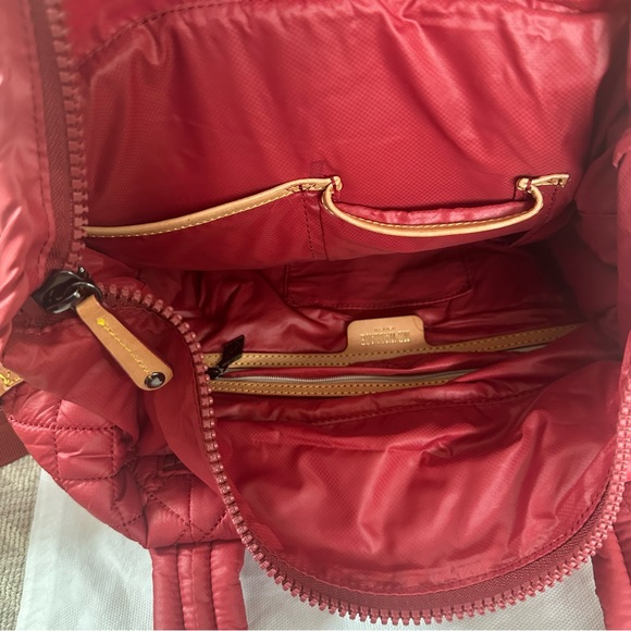 MZ Wallace Small Red Metro Tote - Picture 7 of 9